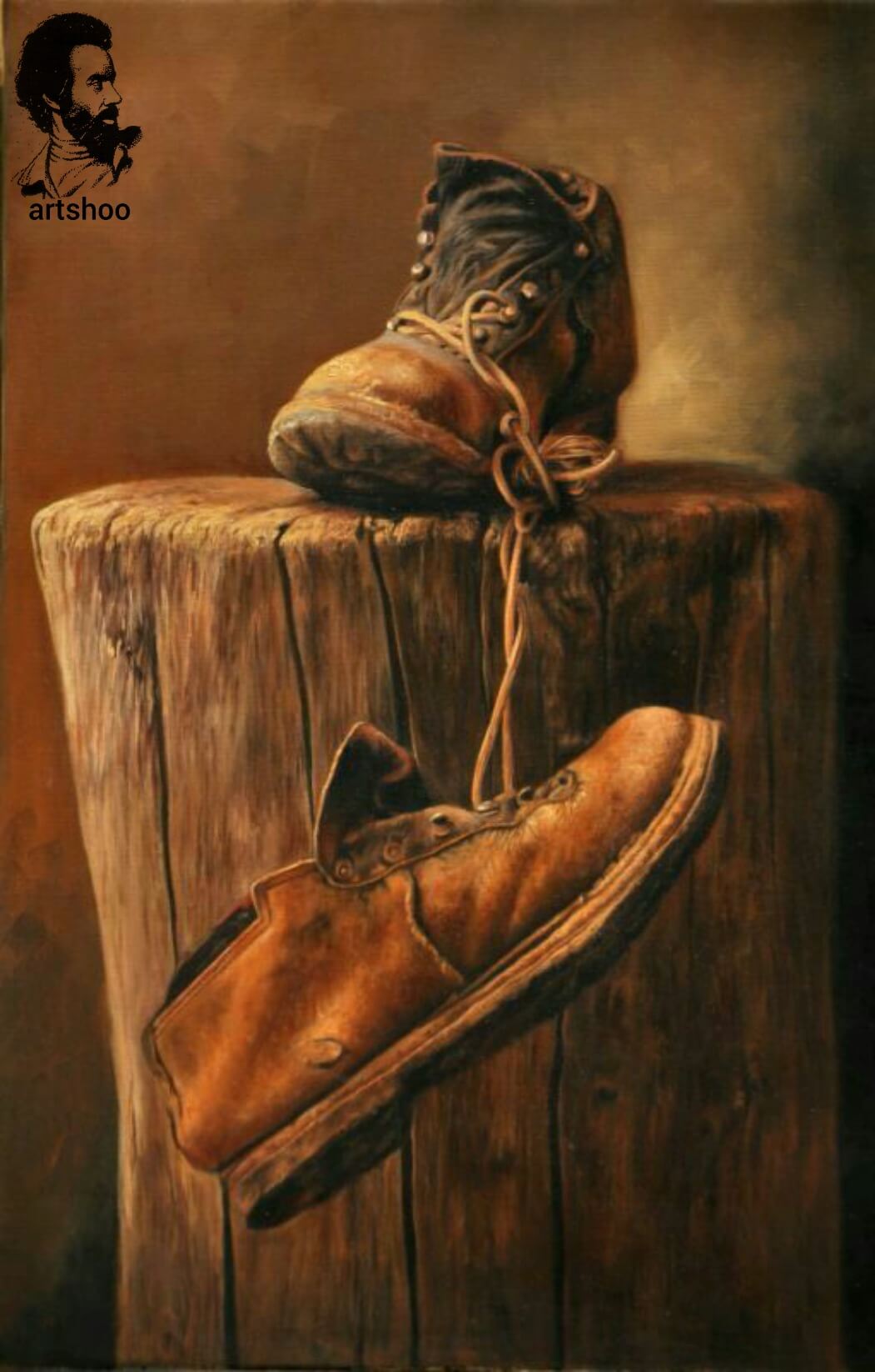 آموزش نقاشی رنگ روغن